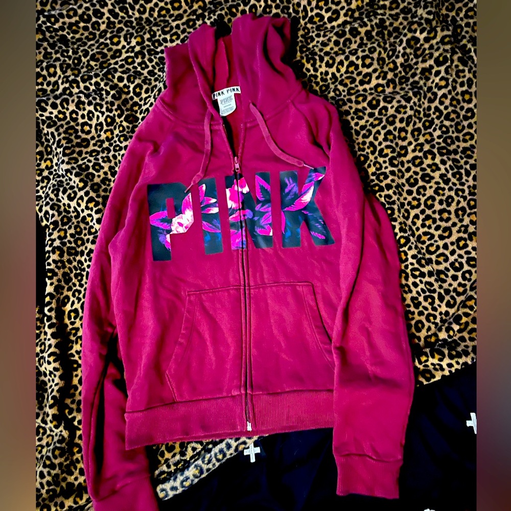 Pink jacket, size large